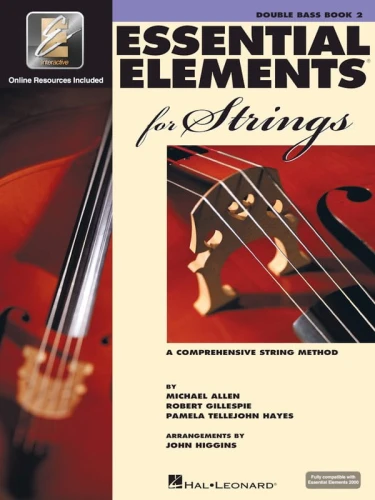 Essential Elements For Strings: Double Bass Book 2 (+ audio online) - szkoła gry na kontrabasie przygotowująca do gry w orkiestrze