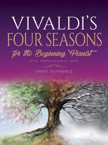 Vivaldi's Four Seasons for the Beginning Pianist - David Dutkanicz - Cztery pory roku - nuty na fortepian dla początkujących ( + audio online)