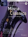 Schott Saxophone Lounge: Movie Classics for Alto Saxophone - Dirko Juchem (+ audio online) - nuty na saksofon altowy z fortepianem