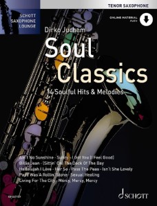 Schott Saxophone Lounge: Soul Classics 1 for Tenor Saxophone - Dirko Juchem (+ audio online) - nuty na saksofon tenorowy z fortepianem