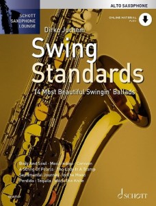 Schott Saxophone Lounge: Swing Standards for Alto Saxophone - Dirko Juchem (+ audio online) - nuty na saksofon altowy z fortepianem