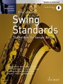 Schott Saxophone Lounge: Swing Standards for Tenor Saxophone - Dirko Juchem (+ audio online) - nuty na saksofon tenorowy z fortepianem