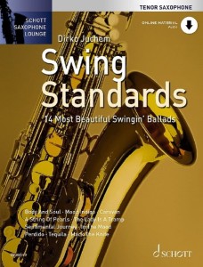 Schott Saxophone Lounge: Swing Standards for Tenor Saxophone - Dirko Juchem (+ audio online) - nuty na saksofon tenorowy z fortepianem