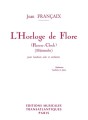 Jean Francaix: L'Horloge de Flore - Blutenuhr - Flower Clock pour Hautbois solo et orchestre - nuty na obój z fortepianem