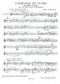 Jean Francaix: L'Horloge de Flore - Blutenuhr - Flower Clock pour Hautbois solo et orchestre - nuty na obój z fortepianem