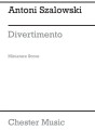 Antoni Szałowski: Divertimento for Oboe, Clarinet and Bassoon (Miniature Score) - Divertimento na obój, klarnet i fagot - nuty na trio stroikowe - partytura studyjna