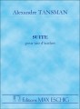 Aleksander Tansman: Suite pour trio d'anches (Score) - Suita na obój, klarnet i fagot - nuty na trio stroikowe - partytura