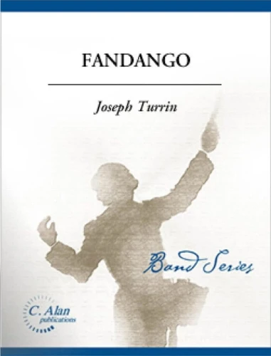 Joseph Turrin: Fandango (Score & Parts) - nuty na orkiestrę dętą - partytura i głosy