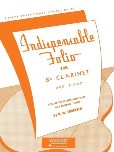 Indispensable Folio for Bb Clarinet and Piano - R. M. Endresen - nuty na klarnet z fortepianem