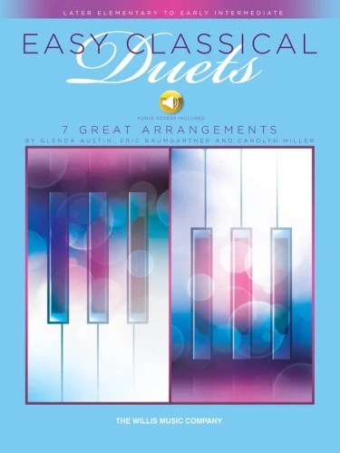 Easy Classical Duets 1 - Carolyn Miller, Eric Baumgartner, Glenda Austin (+ audio online) - nuty na fortepian na cztery ręce