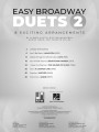 Easy Broadway Duets 2 - Glenda Austin, Eric Baumgartner, Carolyn Miller, Naoko Ikeda (+ audio online) - nuty na fortepian na cztery ręce