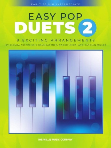 Easy Pop Duets 2 - Eric Baumgartner, Glenda Austin, Naoko Ikeda, Carolyn Miller (+ audio online) - nuty na fortepian na cztery ręce