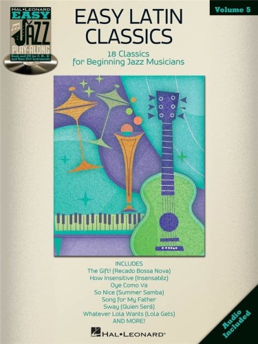 Easy Jazz Play-Along 5: Easy Latin Classics (+ płyta CD) - nuty na instrumenty C, Eb, Bb - linia melodyczna + akordy