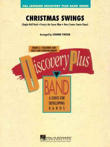 Discovery Plus Band: Christmas Swings (Score & Parts) - składanka kolęd na młodzieżową orkiestrę dętą