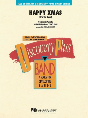 Discovery Plus Band: John Lennon, Yoko Ono - Happy Xmas War Is Over (Score & Parts) - nuty na młodzieżową orkiestrę dętą