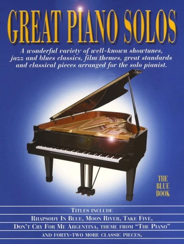 Great Piano Solos: The Blue Book - nuty na fortepian