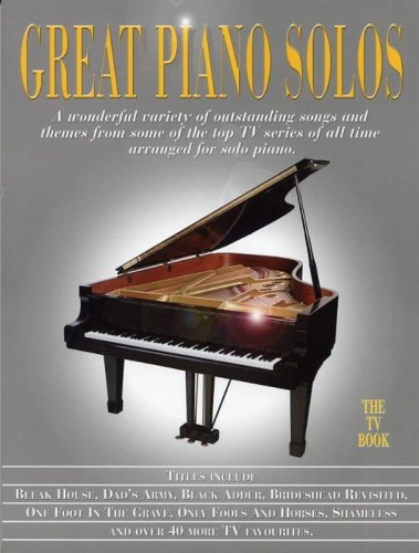 Great Piano Solos: The TV Book - nuty na fortepian