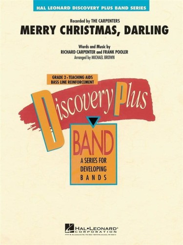 Discovery Plus Band: The Carpenters - Merry Christmas Darling (Score & Parts) - piosenka na Boże Narodzenie - nuty na młodzieżową orkiestrę dętą