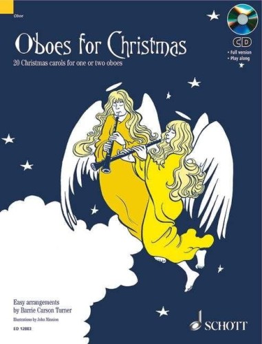 Oboes for Christmas - 20 Christmas carols for one or two oboes (+ płyta CD) - kolędy i piosenki na Boże Narodzenie - nuty na obój lub dwa oboje
