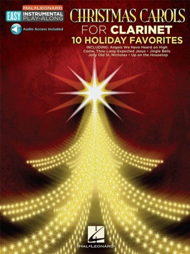 Christmas Carols for Clarinet: 10 Holiday Favorites - łatwe kolędy na klarnet (+ audio online)