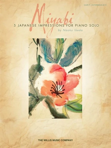Naoko Ikeda: Miyabi - 5 Japanese Impressions for Piano Solo - nuty na fortepian