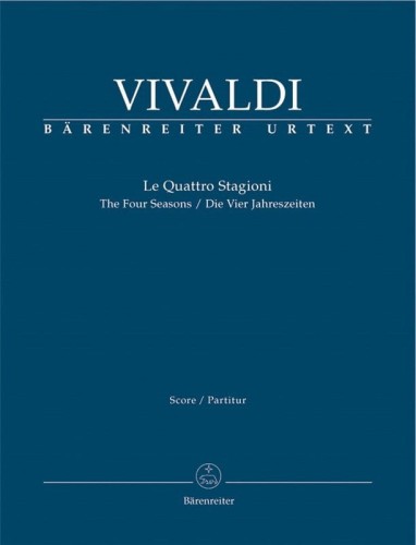 Antonio Vivaldi: Le Quattro Stagioni - Cztery pory roku - nuty na orkiestrę smyczkową - partytura