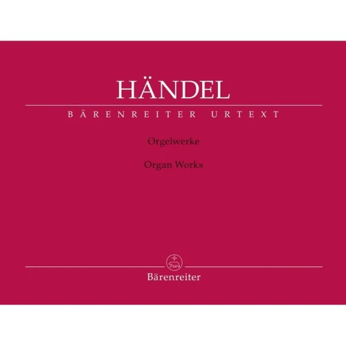 Georg Friedrich Handel: Orgelwerke - Organ Works - dzieła organowe - nuty na organy