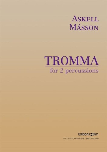 Askell Masson: Tromma for 2 Percussions - nuty na duet instrumentów perkusyjnych