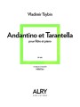 Vladimir Tsybin: Andantino et Tarantella for Flute and Piano - Mihi Kim - nuty na flet poprzeczny i fortepian