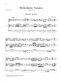 Georg Philipp Telemann: Metodische Sonaten fur Flote oder Violine und Basso Continuo Band I - sonaty metodyczne 1-6 - nuty na flet poprzeczny lub skrzypce i fortepian lub klawesyn