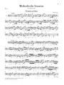 Georg Philipp Telemann: Metodische Sonaten fur Flote oder Violine und Basso Continuo Band I - sonaty metodyczne 1-6 - nuty na flet poprzeczny lub skrzypce i fortepian lub klawesyn