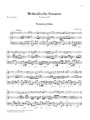 Georg Philipp Telemann: Metodische Sonaten fur Flote oder Violine und Basso Continuo Band I - sonaty metodyczne 1-6 - nuty na flet poprzeczny lub skrzypce i fortepian lub klawesyn