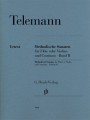 Georg Philipp Telemann: Metodische Sonaten fur Flote oder Violine und Basso Continuo Band II - sonaty metodyczne 7-12 - nuty na flet poprzeczny lub skrzypce i fortepian lub klawesyn