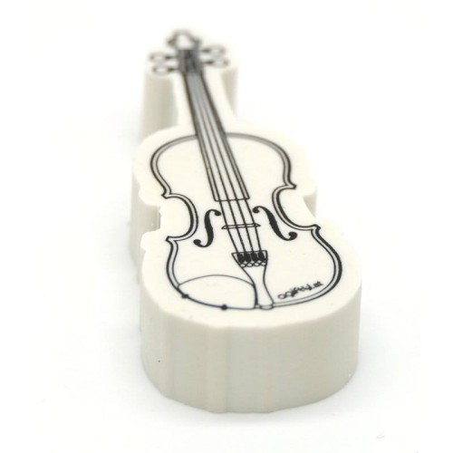 Gumka do mazania skrzypce 6 cm