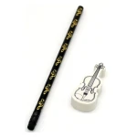Gumka do mazania skrzypce 6 cm