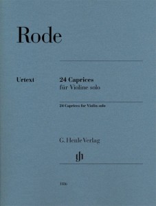 Pierre Jacques Joseph Rode: 24 Caprices for Violin solo - 24 kaprysy op. 22 - nuty na skrzypce solo