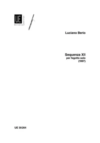 Luciano Berio: Sequenza XII per fagotto solo - nuty na fagot