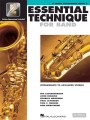 Essential Elements 2000 for Band - Essential Technique: Bb Tenor Saxophone Book 3 (+ audio online) - szkoła na saksofon tenorowy przygotowująca do gry w orkiestrze dętej