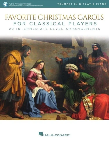 Favorite Christmas Carols for Classical Players: Trumpet and Piano (+ audio online) - kolędy i piosenki świąteczne - nuty na trąbkę i fortepian