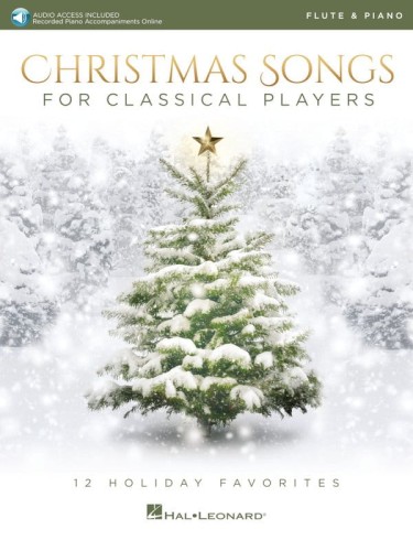 Christmas Songs for Classical Players: Flute and Piano (+ audio online) - popularne piosenki świąteczne i kolędy - nuty na flet poprzeczny i fortepian