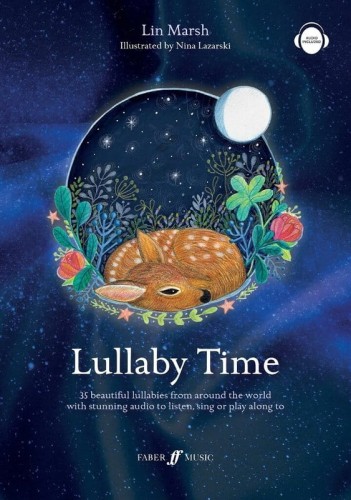 Lullaby Time - Lin Marsh  (+ audio online) - piękne kołysanki z całego świata - śpiewnik, linia melodyczna, akordy gitarowe i słowa