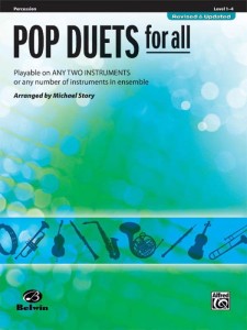 Pop Duets for All: Percussion - nuty na duet instrumentalny: instrumenty perkusyjne - Michael Story