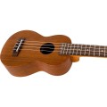 Flight LUS5 Solid Mahogany Concert Scale Soprano - ukulele sopranowe z dłuższym koncertowym gryfem + pokrowiec
