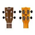 Flight LUS5 Solid Mahogany Concert Scale Soprano - ukulele sopranowe z dłuższym koncertowym gryfem + pokrowiec