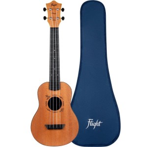 Flight TUC-53 MAH Concert Travel - ukulele koncertowe + pokrowiec