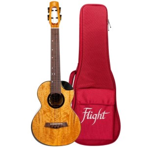 Flight Fireball EQ-A Tenor Ukulele - ukulele tenorowe z elektroniką i pokrowcem