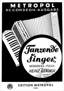 Tanzende Finger - Heinz Gerlach - nuty na akordeon
