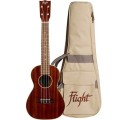 Flight MUC2 Solid Mahogany Concert - ukulele koncertowe z pokrowcem