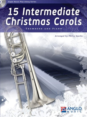15 Intermediate Christmas Carols for Trombone and Piano - Philip Sparke (+ płyta CD) - kolędy na puzon i fortepian