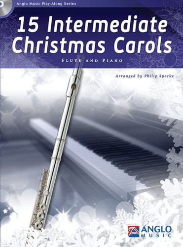 15 Intermediate Christmas Carols for Flute and Piano - Philip Sparke (+ płyta CD) - kolędy na flet poprzeczny i fortepian